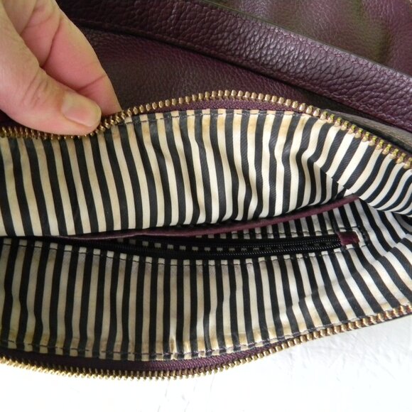 Kate Spade Purple Leather Shoulder Bag - Picture 9 of 9